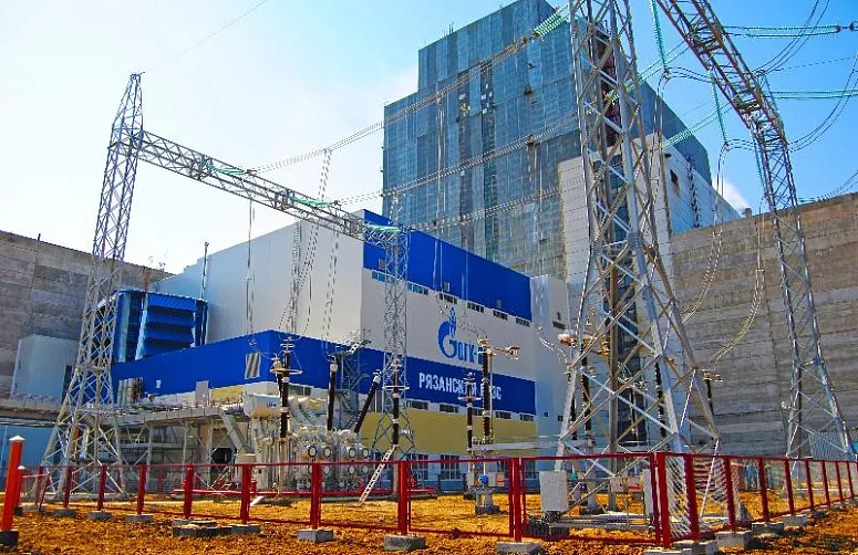 310 MW 梁赞国营地区发电站机组，新米丘林斯克