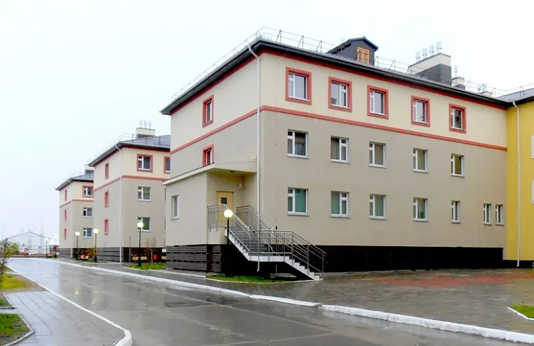 可容纳260人的寄宿学校，塔佐夫斯基镇（亚马尔-涅涅茨自治区）