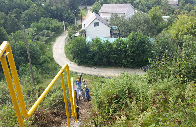 Gasification of villages, towns and the central part of Sochi Adler district
