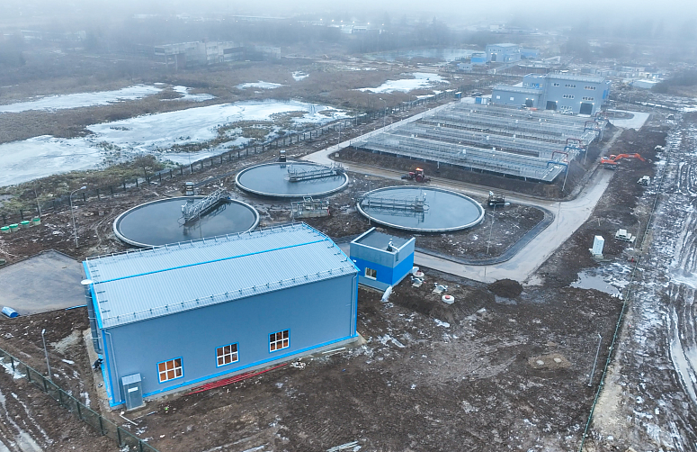 Очистные сооружения в Солнечногорске, Московская область