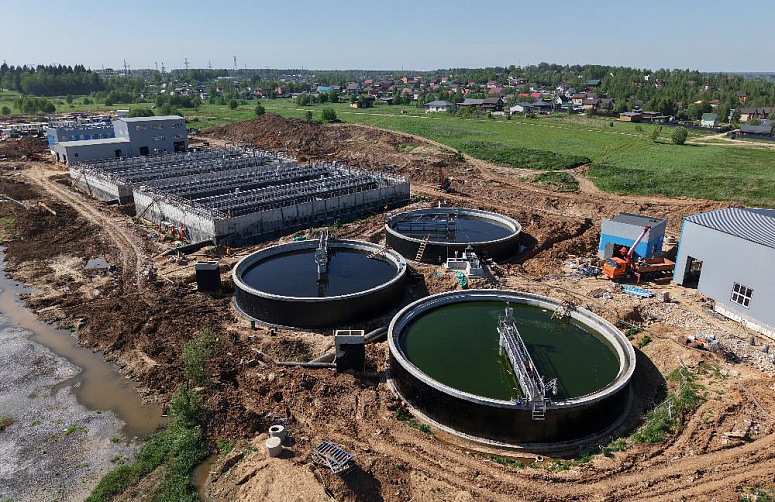 Waste treatment facilities in Solnechnogorsk, the Moscow Region